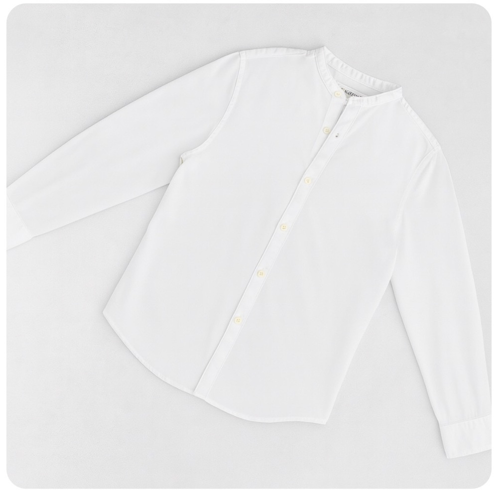 Zara Classic White Kids Shirt size 7